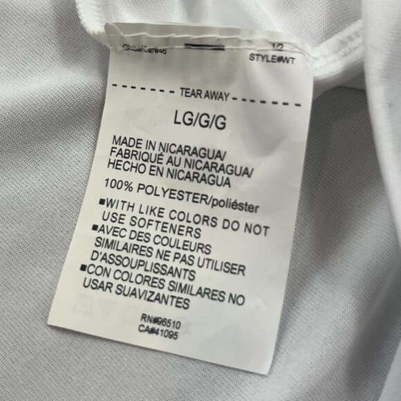 Baltimore Running Festival 20th Anniversary Under Armour T-Shirt Women's L White - Picture 8 of 10